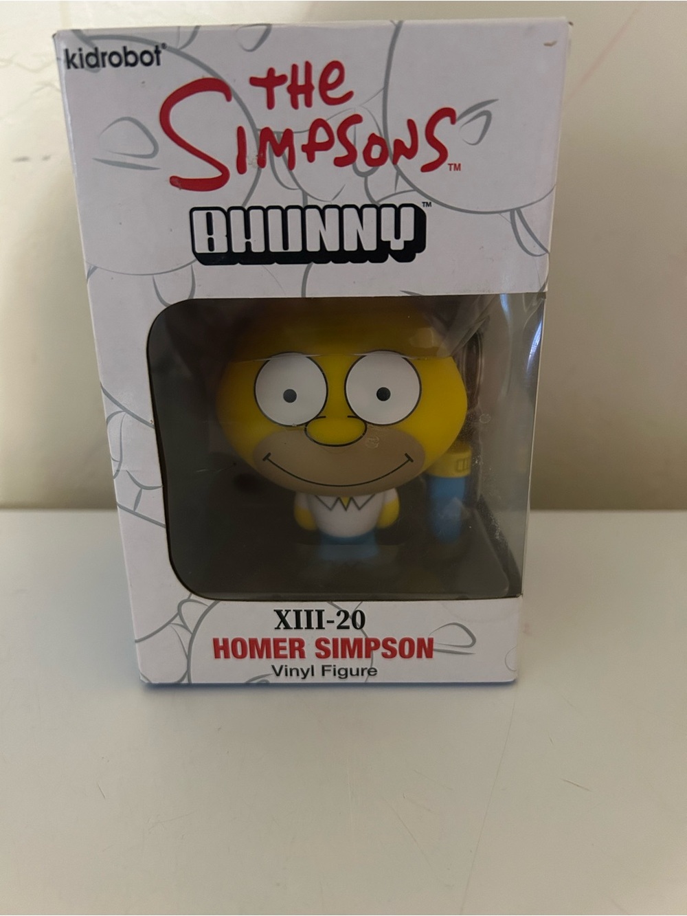 Kidrobot The Simpsons Homer Bhunny 4-inch Vinyl Figure